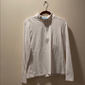 J.McLaughlin half zip long sleeve.
